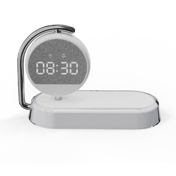 Wireless Charger Factory - OEM 15W Smart Bedside Alarm Clock