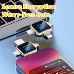 USB Flash Drive Factory - OEM Luminous 4-in-1 OTG 128GB