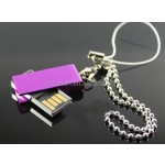 USB Flash Drive Factory - OEM Metal Swivel Keychain Drive