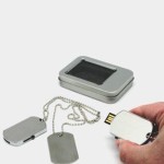 USB Flash Drive Factory - OEM Metal Dog Tag Key Ring