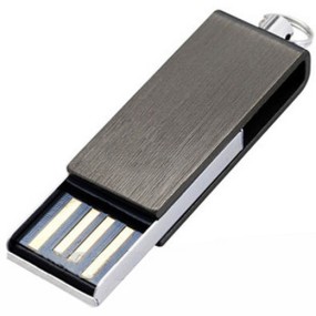 USB Flash Drive Factory - OEM Metal Swivel Keychain Drive