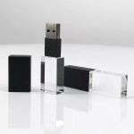 Flash Drive Manufacturer - OEM 3D Laser Logo Crystal USB