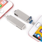 USB Flash Drive Supplier - OEM OTG Metal Swivel USB 3.0