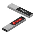 USB Flash Drive Supplier - OEM Metal LED Logo Memory Stick