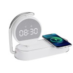 Wireless Charger Factory - OEM 15W Smart Bedside Alarm Clock