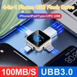 USB Flash Drive Factory - OEM Luminous 4-in-1 OTG 128GB