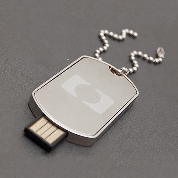 USB Flash Drive Factory - OEM Metal Dog Tag Key Ring