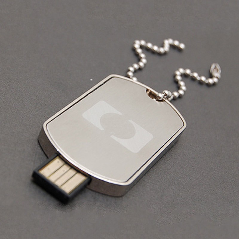 USB Flash Drive Factory - OEM Metal Dog Tag Key Ring