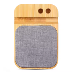 Wireless Charger Supplier - OEM Bamboo Multi Function 15W