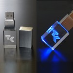 Flash Drive Manufacturer - OEM 3D Laser Logo Crystal USB