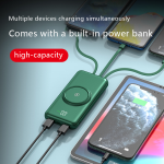 Power Bank Supplier - OEM 10000-20000mAh Wireless Built-in Cable