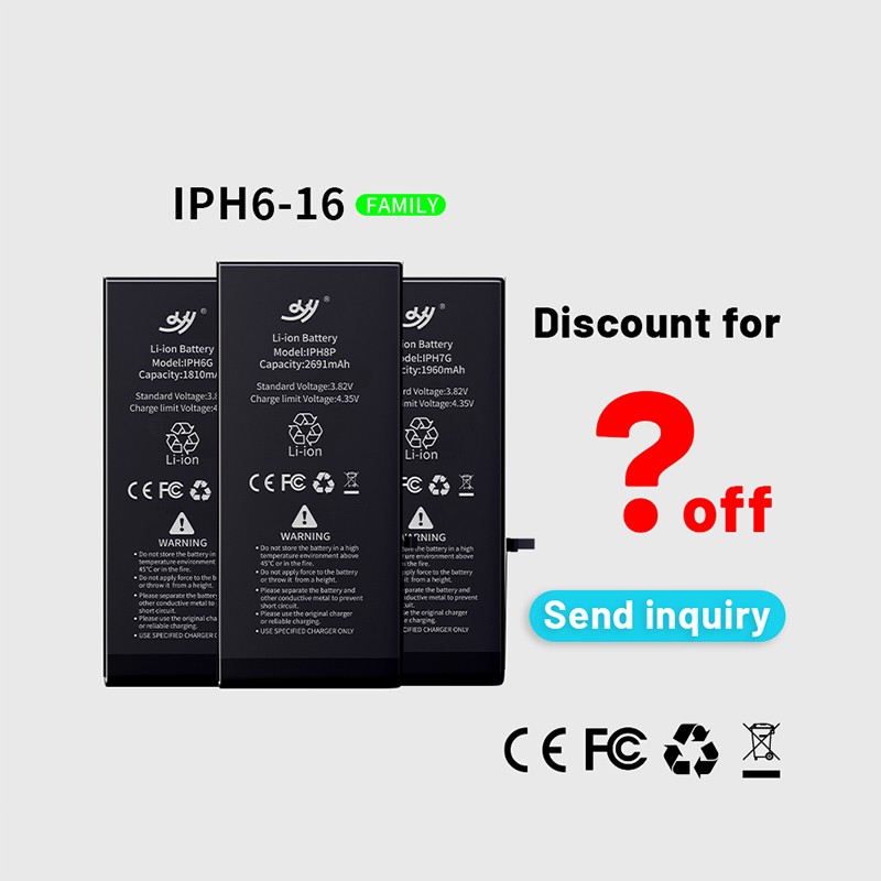 Mobile Battery Factory - OEM iPhone 6-15 Pro MAX