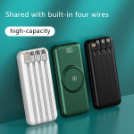 Power Bank Supplier - OEM 10000-20000mAh Wireless Built-in Cable