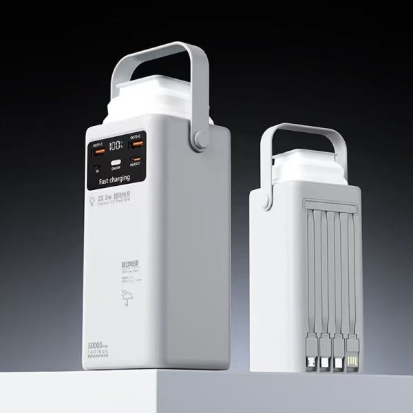 Power Bank Manufacturer - OEM 30000-80000mAh PD22.5W LED Light