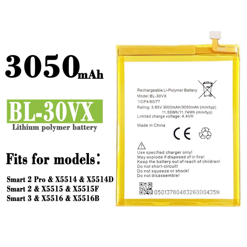 Mobile Battery Factory - OEM BL-49FX 5000mAh Infinix Hot8
