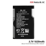 Mobile Battery Supplier - OEM BL-5C 1200mAh Nokia 5230