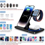 Wireless Charger Manufacturer - OEM 3-in-1 Foldable Phone Stand