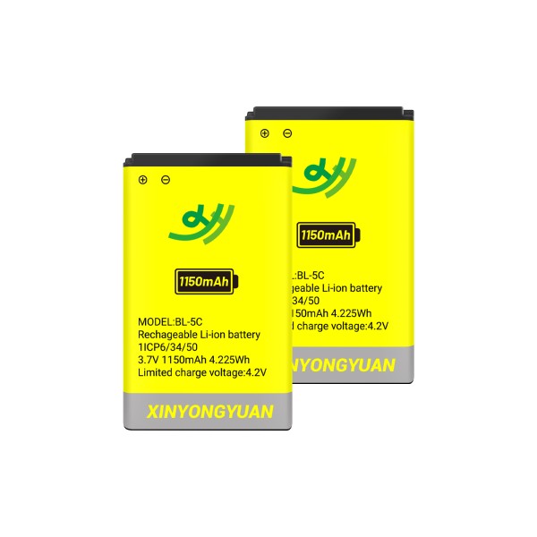 Mobile Battery Factory - OEM BL-5C 3.7V 600-1200mAh Nokia