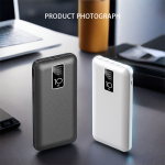 Power Bank Supplier - OEM 30000mAh Li-Polymer with Cable