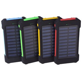 Solar Power Bank Supplier - OEM 10000-30000mAh 4 USB Type C