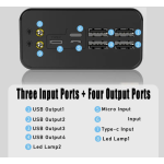 Power Bank Manufacturer - OEM 50000mAh Dual LED Travel Charger