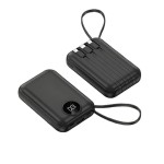 Power Bank Supplier - OEM 20000mAh 22.5W Slim Built-in Cable