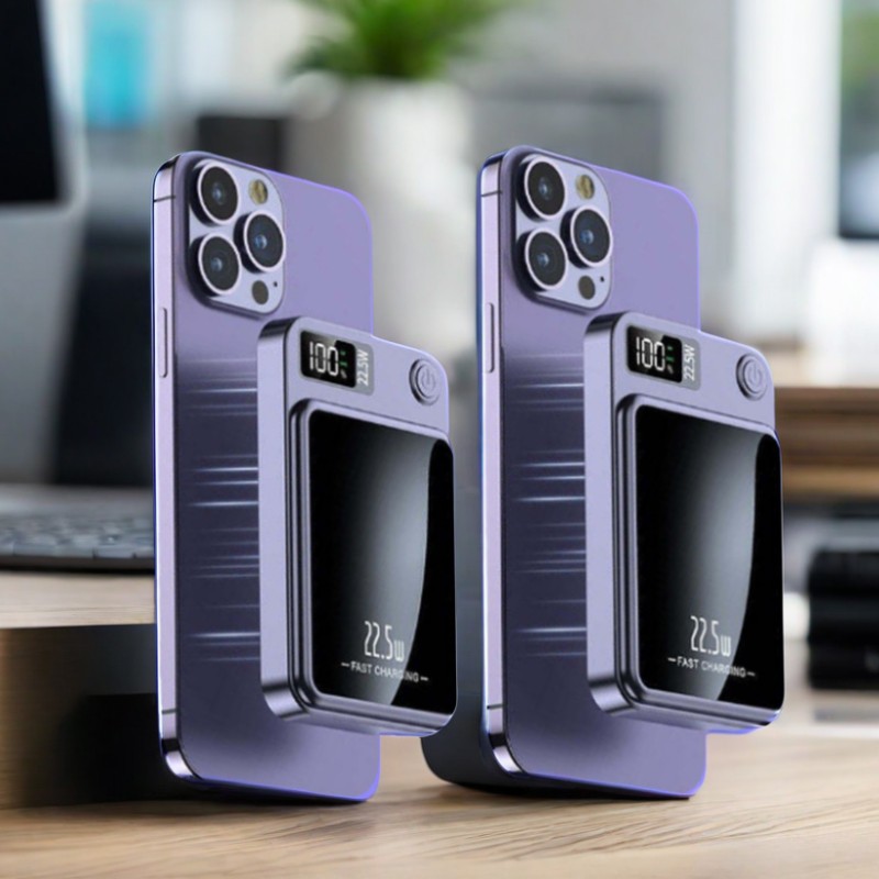 Power Bank Supplier - OEM 5000-10000mAh Wireless 22.5W