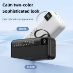 Power Bank Factory - 30000mAh 2 Cable Digital Display