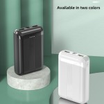 Power Bank Factory - 10000mAh 2 USB TYPE-C LED