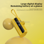 Power Bank Manufacturer - Built-in Cable 5000mAh OEM