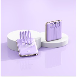 Power Bank Factory - Built-in Cable Mirror 20000mAh