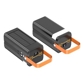 Power Bank Manufacturer - 100000mAh Solar 4 Cable