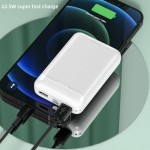 Power Bank Factory - 10000mAh 2 USB TYPE-C LED