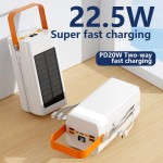 Power Bank Manufacturer - 100000mAh Solar 4 Cable
