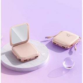Power Bank Factory - 10000mAh Three-in-One Mirror