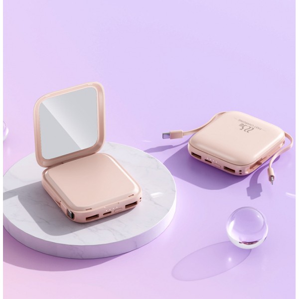 Power Bank Factory - 10000mAh Three-in-One Mirror