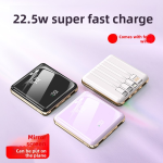 Power Bank Factory - Built-in Cable Mirror 20000mAh