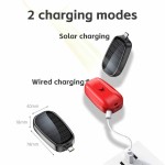 Solar Power Bank Factory - 1200mAh Keychain Emergency