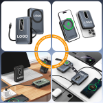 Wireless Power Bank Manufacturer - 3-in-1 Magnetic 20W
