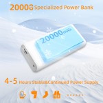 Power Station Manufacturer - 20000mAh 12V DC Stable
