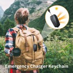 Solar Charger Manufacturer - Keychain 1200mAh Emergency