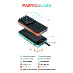 Solar Power Bank Factory - 10000mAh Waterproof Wireless