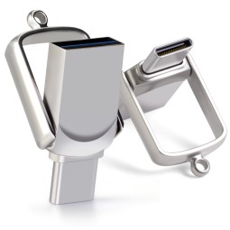 Flash Drive Manufacturer - Dual Head Type-C Metal