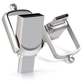 Flash Drive Manufacturer - Dual Head Type-C Metal