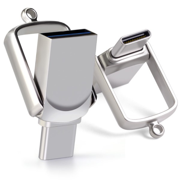 Flash Drive Manufacturer - Dual Head Type-C Metal