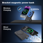 Power Bank Factory - 5000mAh Magnetic Metal Stand