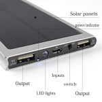 Solar Power Bank Manufacturer - Ultra Slim Micro USB