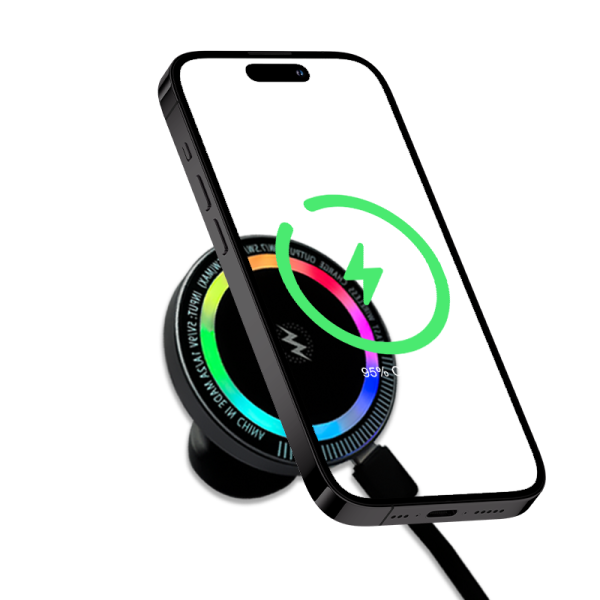 Car Charger Factory - 15W Solid State Magnetic QC3.0