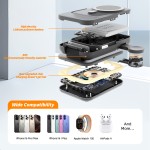 Wireless Charger Factory - 3-in-1 Folding 5000mAh OEM