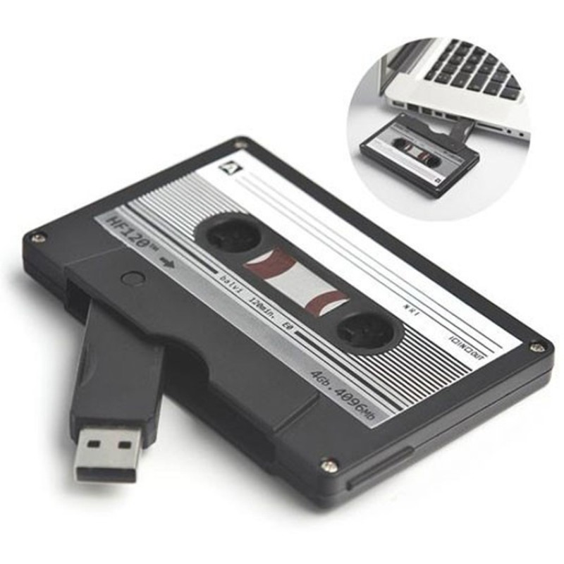 Flash Drive Factory - Cassette Tape 16GB-128GB